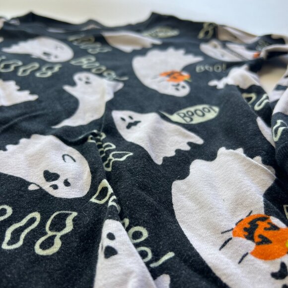 Kids 6 Halloween Old Navy Glow in the dark Ghost Pajamas Set A0009 - Picture 3 of 5